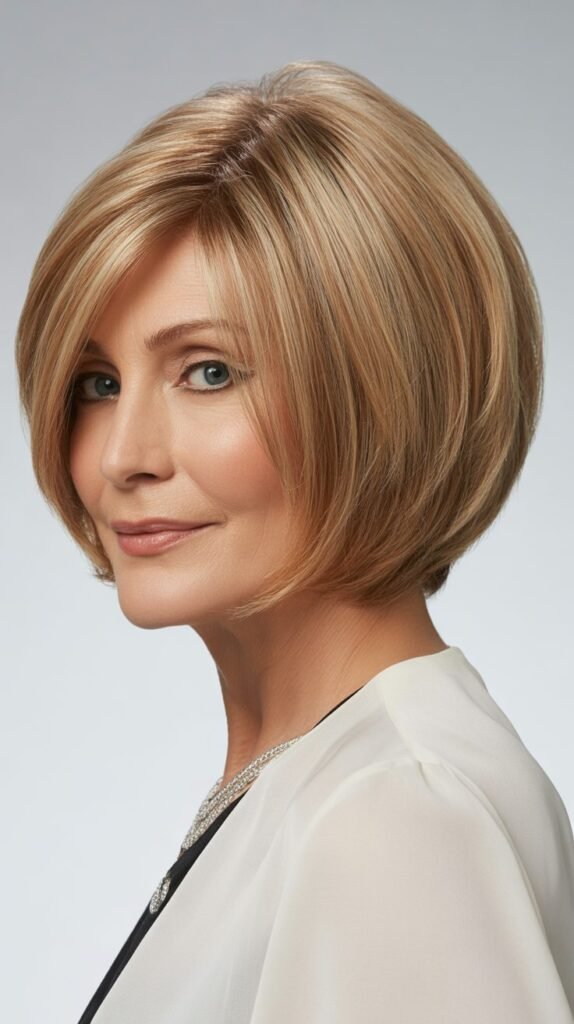 8. Inverted Bob with Stacked Layers