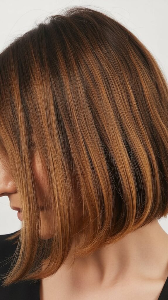 24. The French Bob with Root Shadow