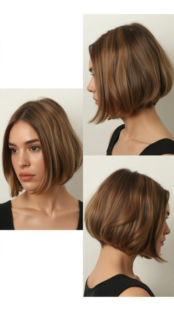 Classic Chin-Length Layered Bob