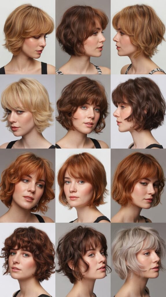 Personalized Shaggy Choppy Bob