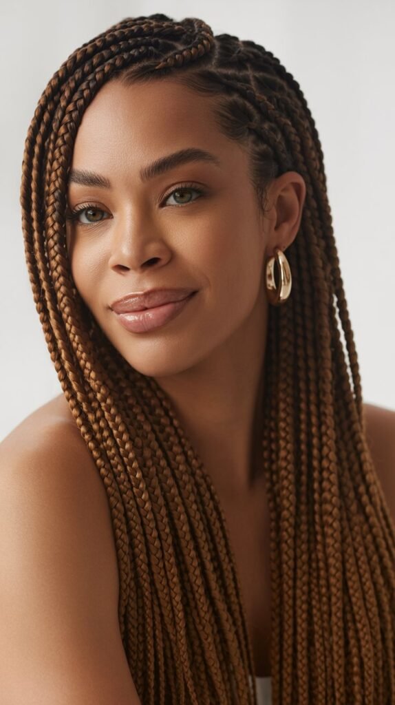 2. Knotless Box Braids