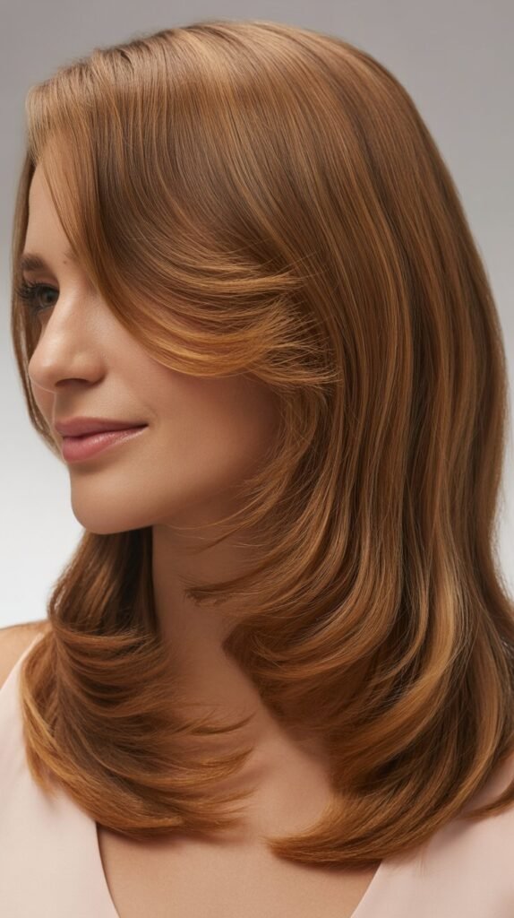 26. Long Hair with Soft A-Line Layers