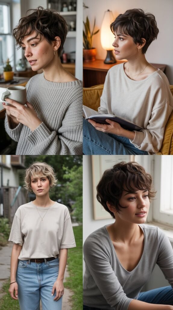 22. Messy Bedhead Pixie