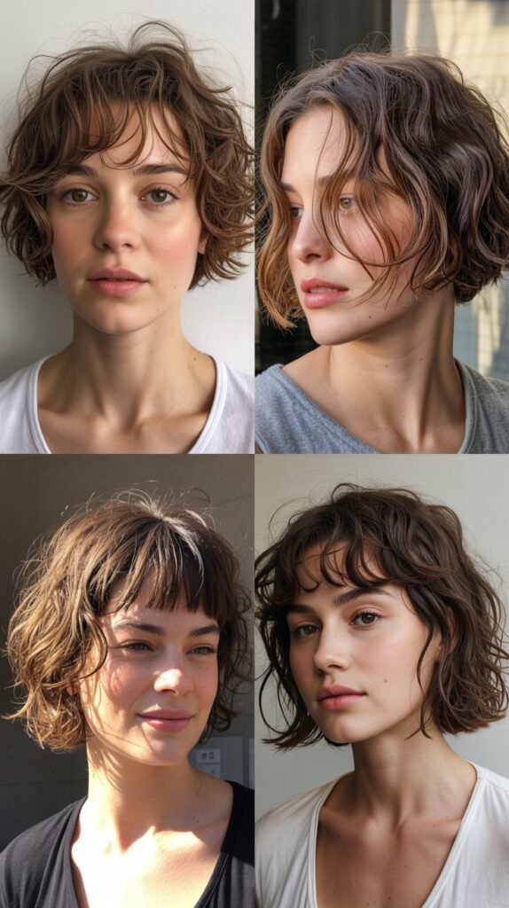 25. The Tousled Bob