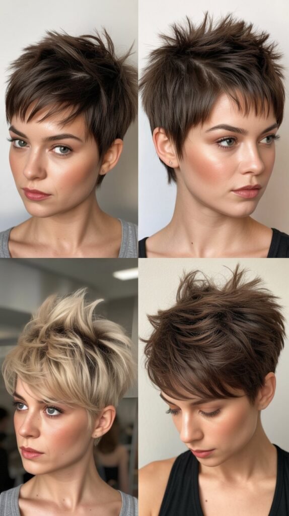 Spiky Short Pixie