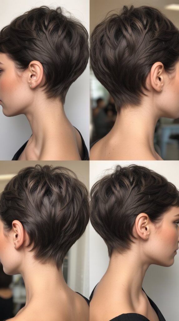  Pixie with Curved Nape Line