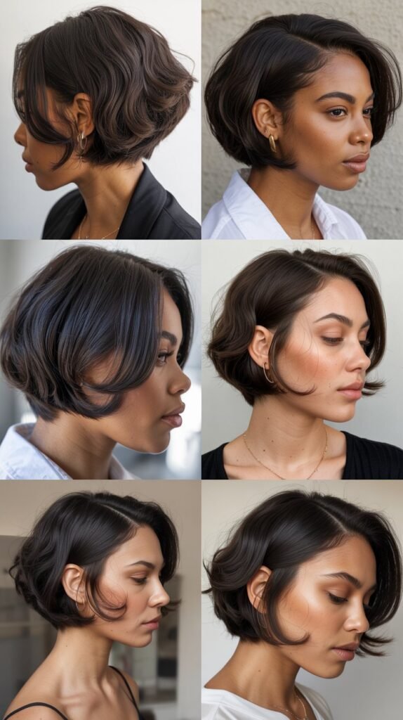 24. Bob with Wispy Nape Detail