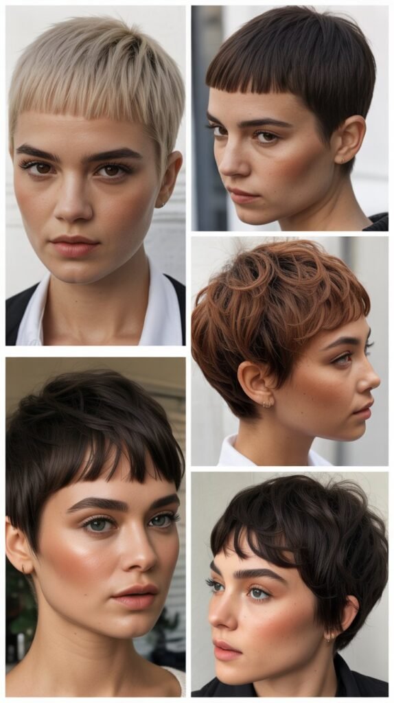 Pixie with Micro Bangs