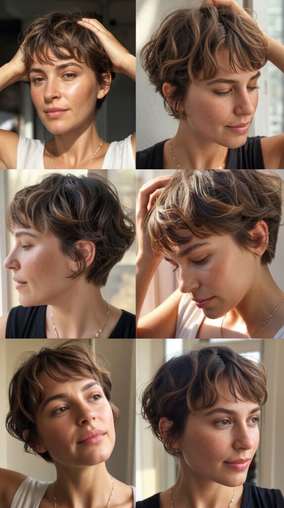 27. Tousled Bedroom Pixie