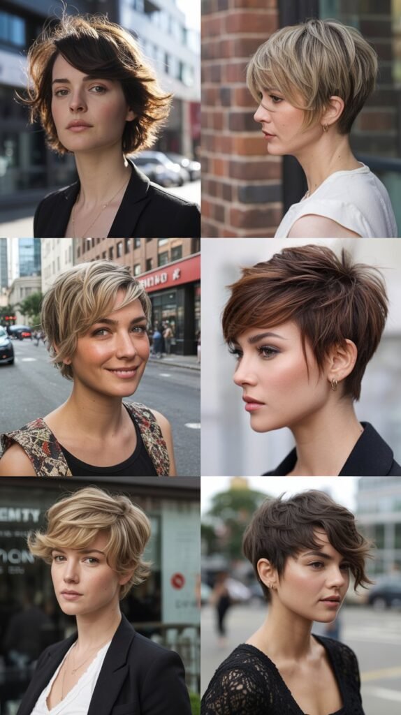 Textured Choppy Pixie