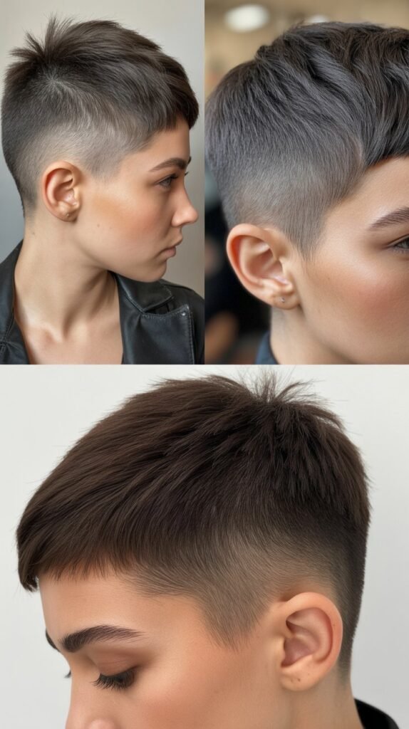  Pixie with Tapered Temples