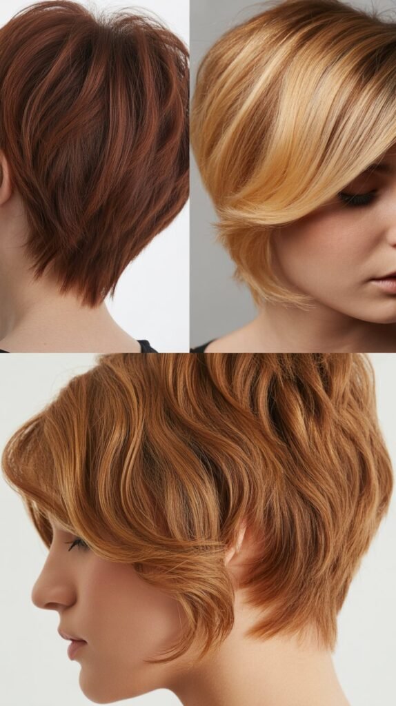 Side-Swept Pixie Cut