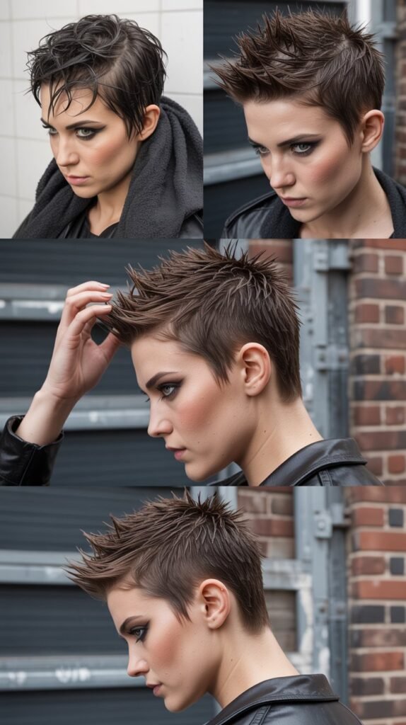 6. Spiky Pixie with Attitude