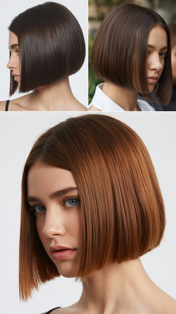 5. Sleek Straight Bob