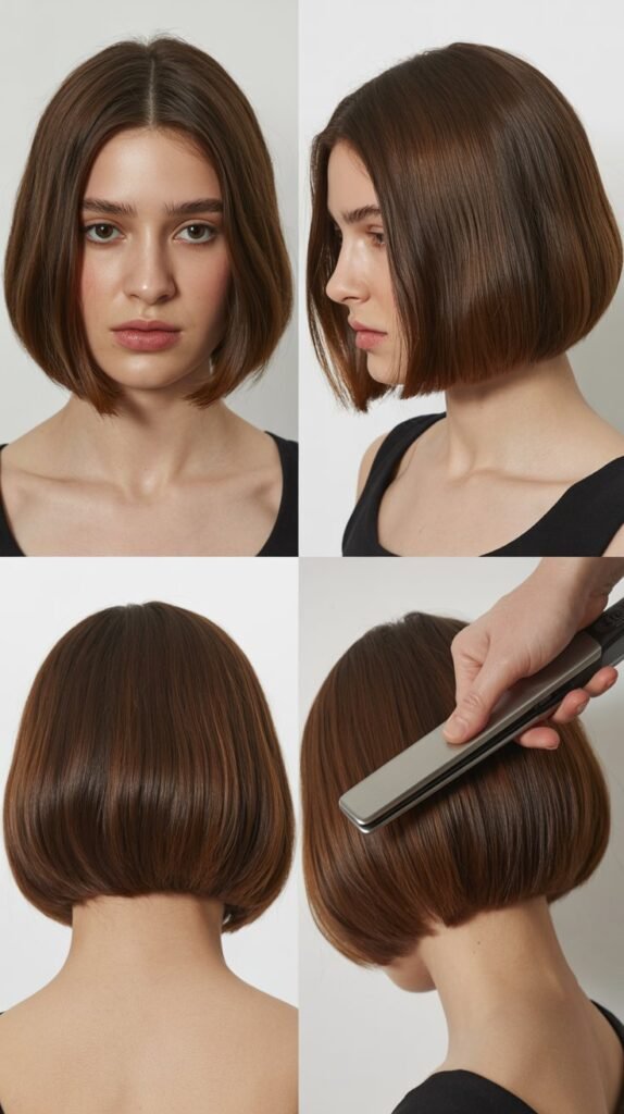 1. The Classic Blunt Bob