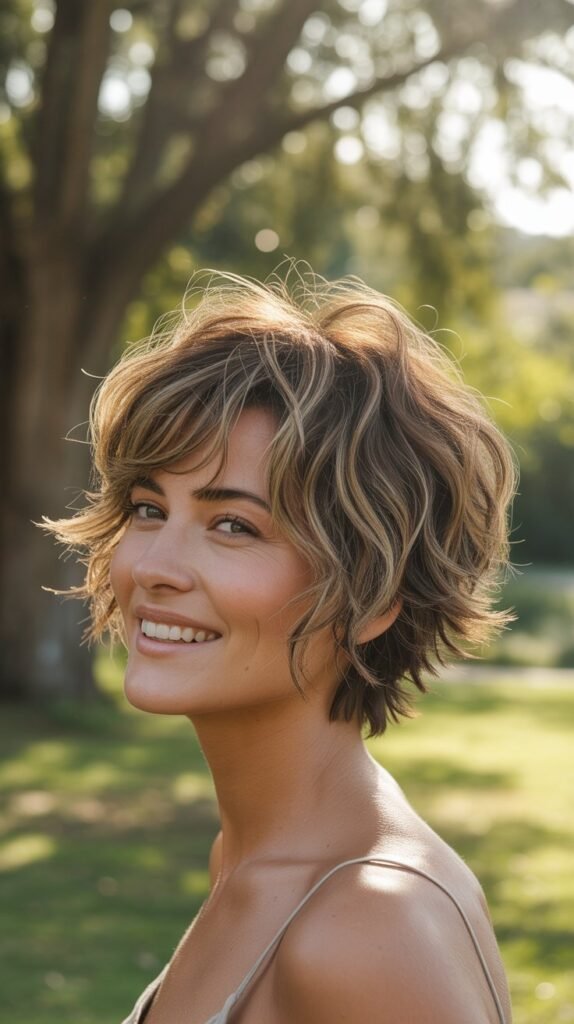 15. Shaggy Messy Pixie