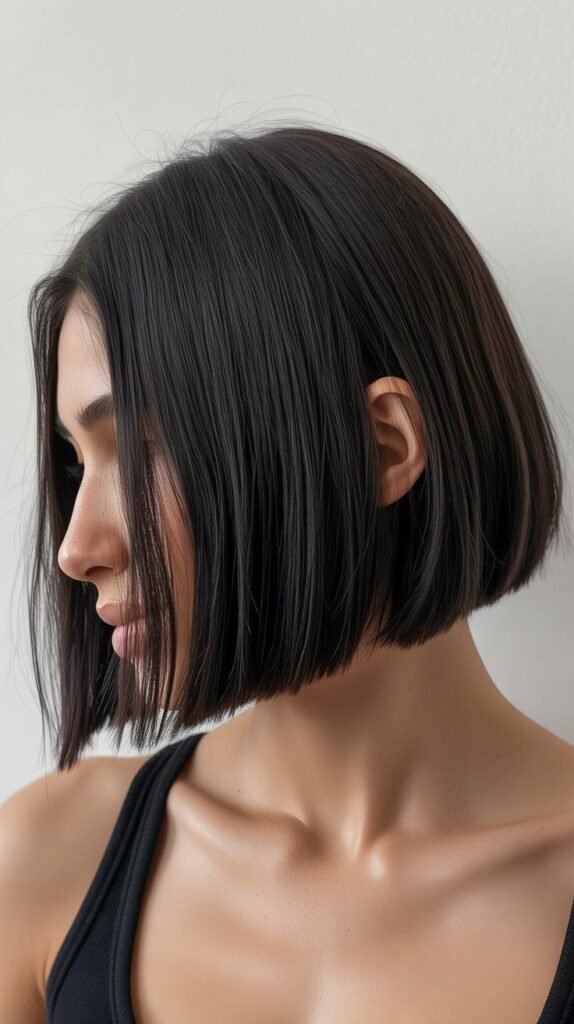 1. The Classic Blunt Bob