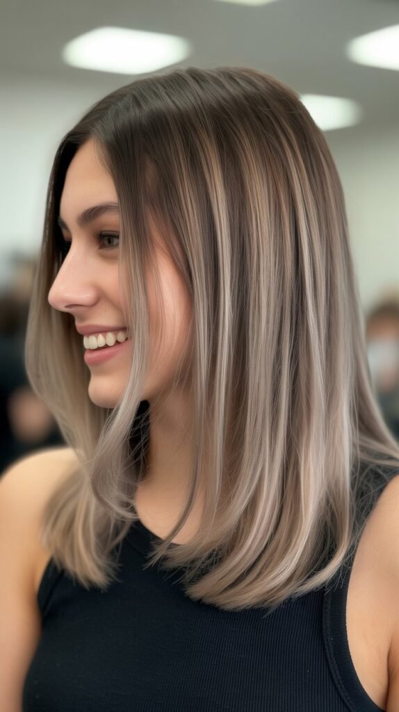 19. Long Bob with Shadow Root