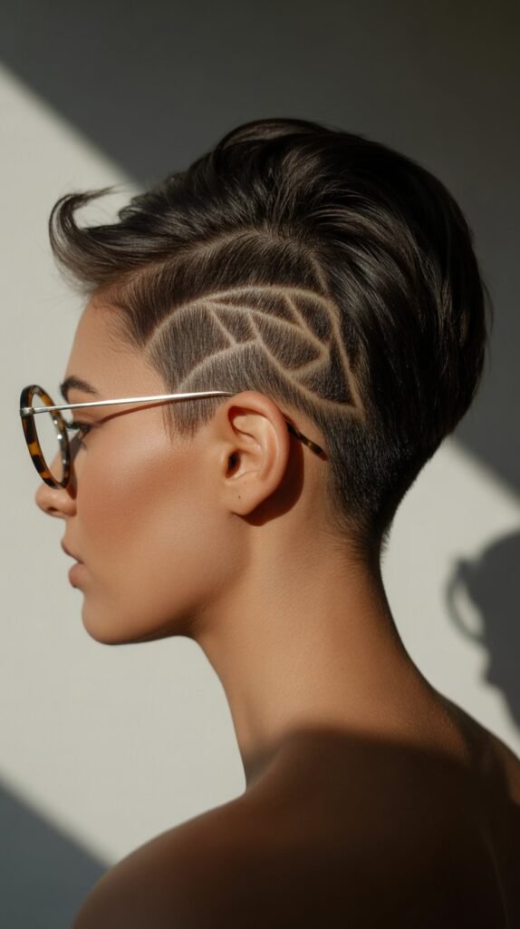 17. Pixie with Nape Undercut
