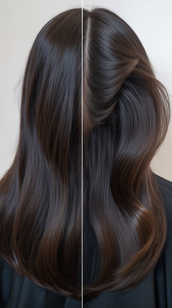 23. Long Hair with Swoopy Layers