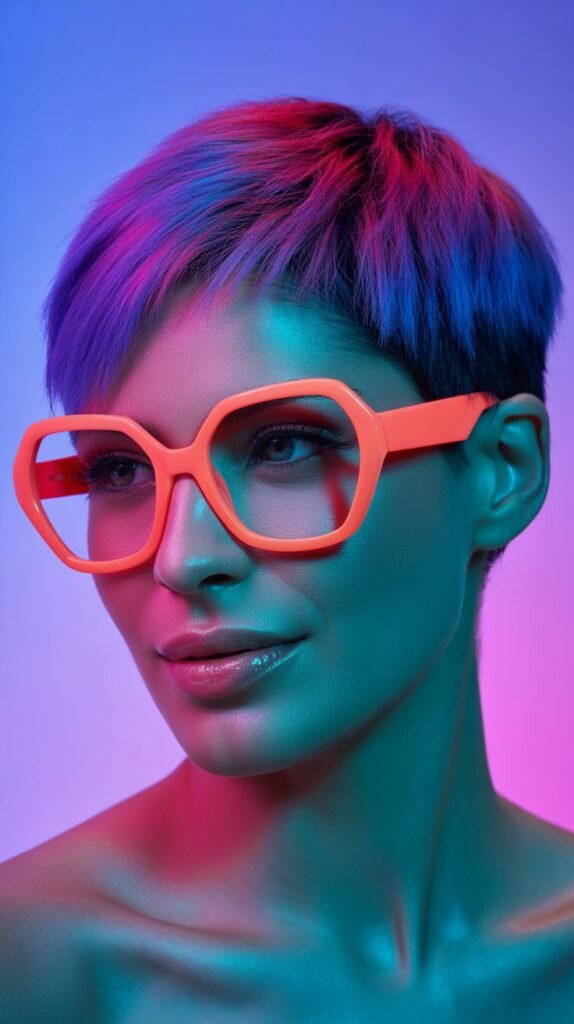21. Pixie with Colored or Highlighted Sections