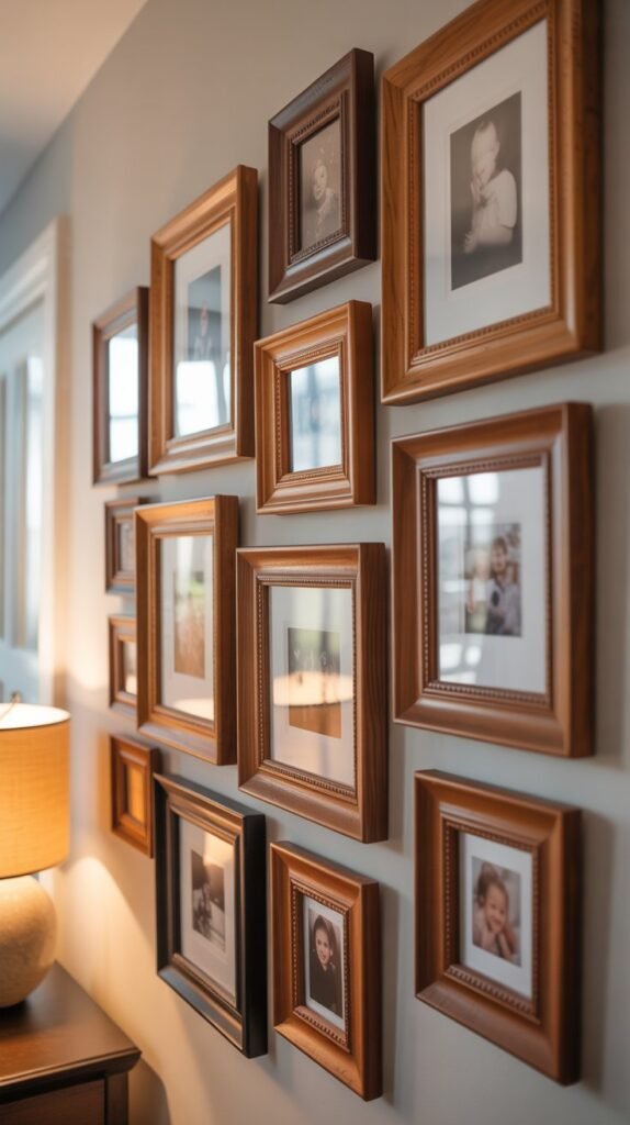 9. Wooden Picture Frames