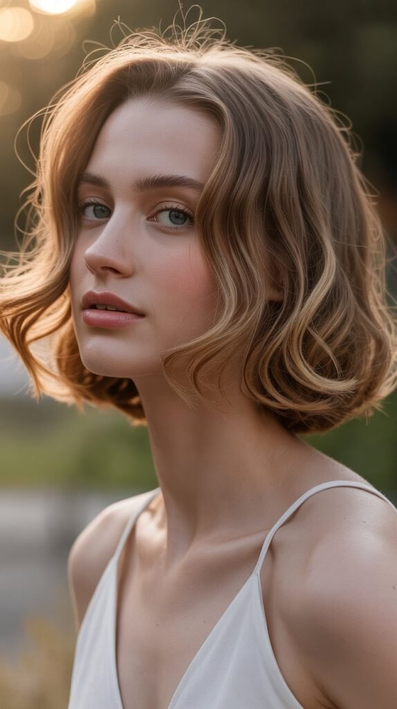 32. Collarbone Cut with Soft Bends