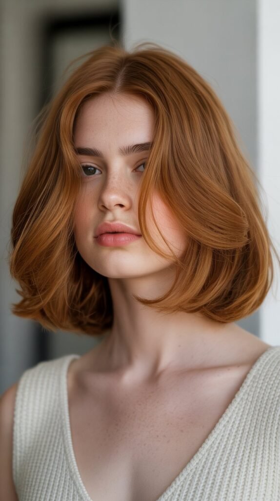 Long Bob with Swoopy Layers