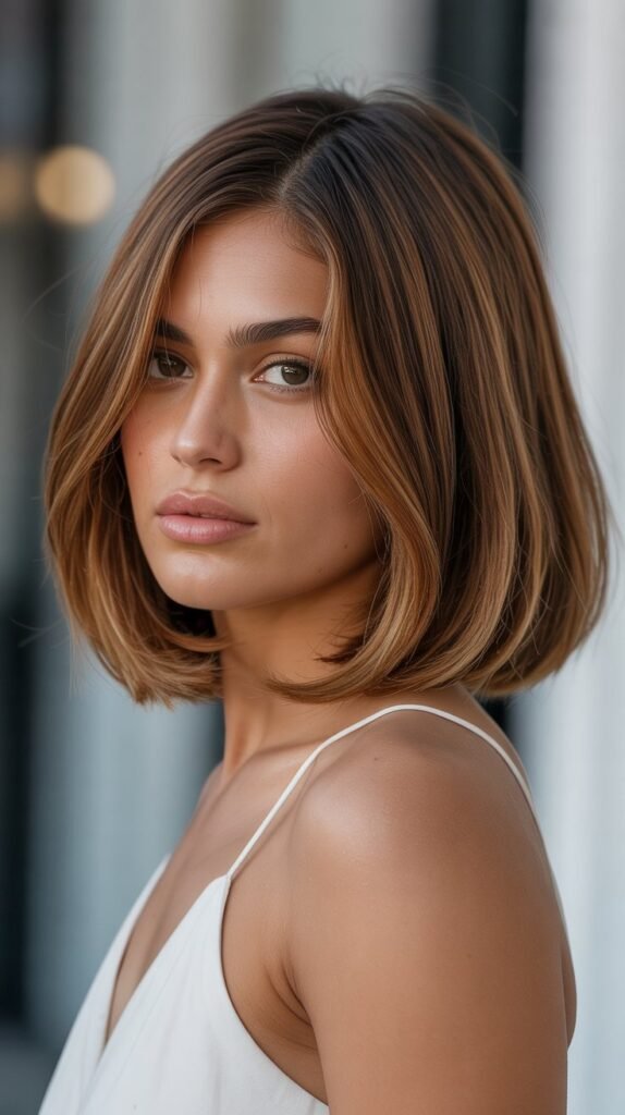 Long Bob with Subtle Layers
