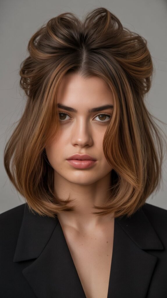 Long Bob with Root Volume
