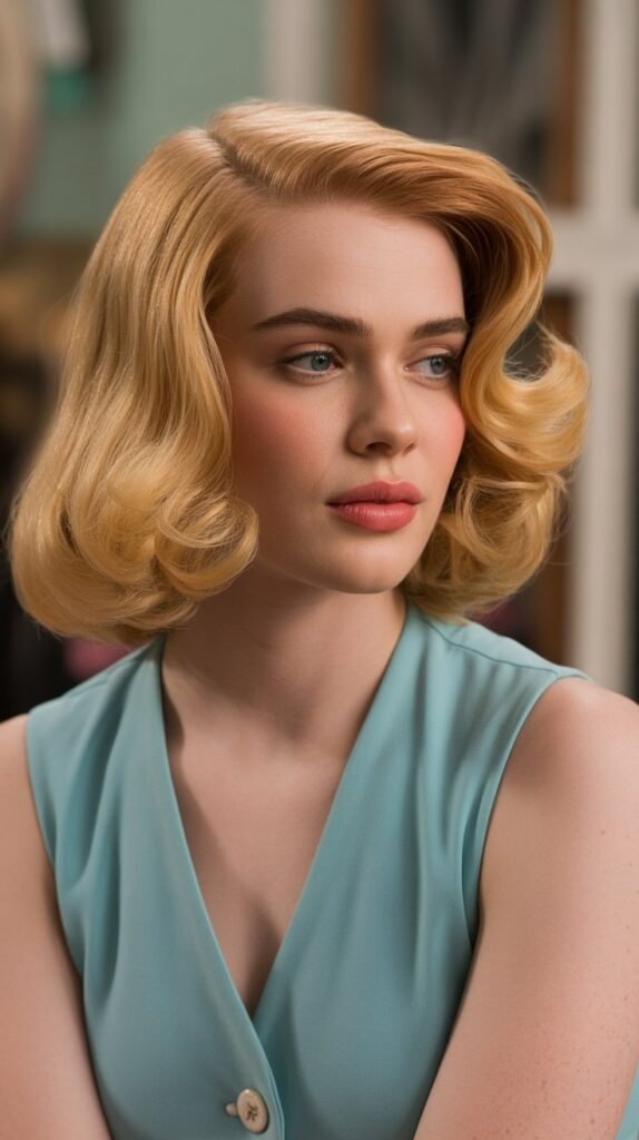 Flipped-Out Long Bob