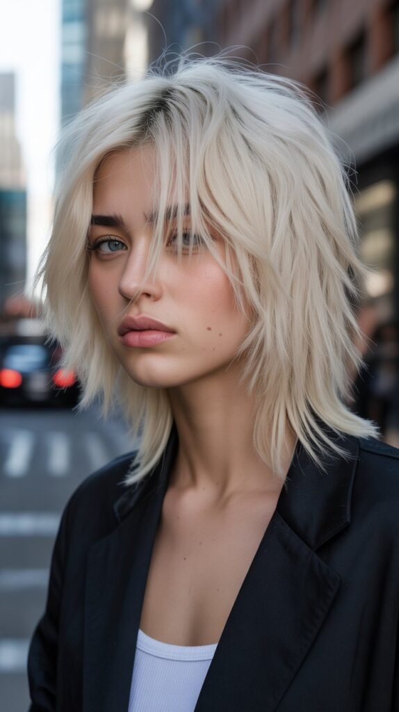 Choppy Disconnected Long Bob