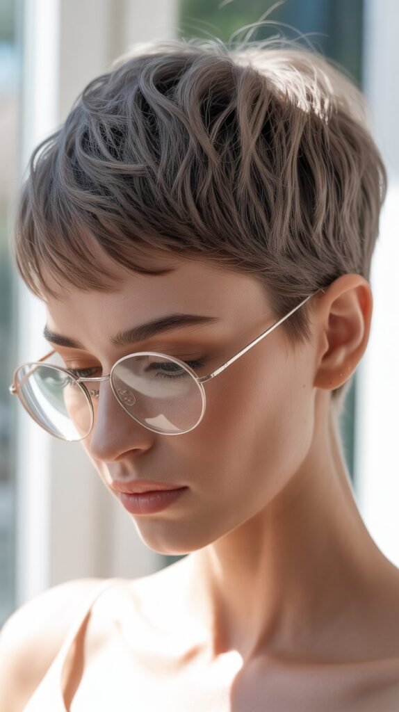 26. Pixie with Razor-Cut Ends