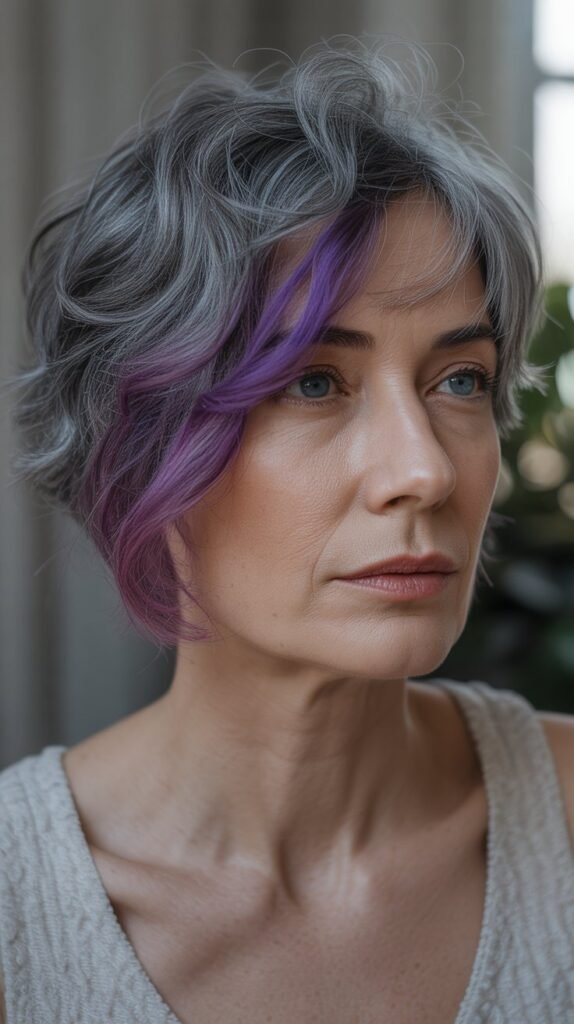 17. Violet-Toned Gray Lowlights