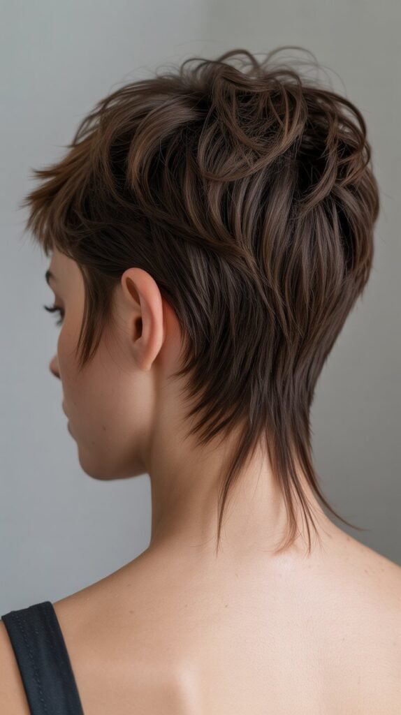 22. Messy Pixie with Longer Nape