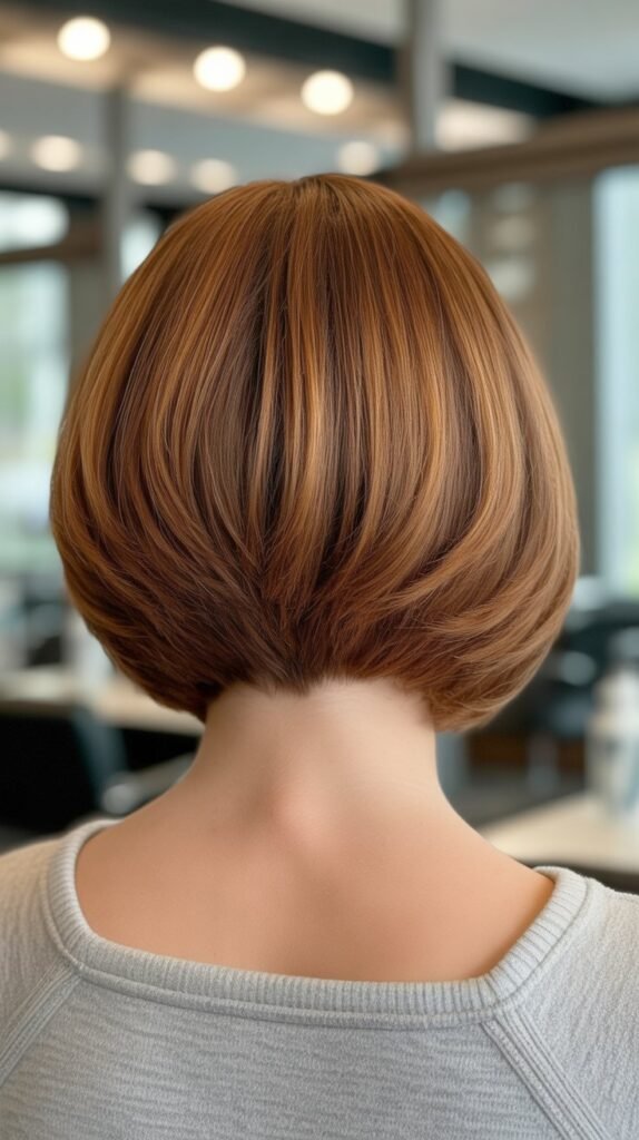 8. Graduated Bob with Stacked Nape