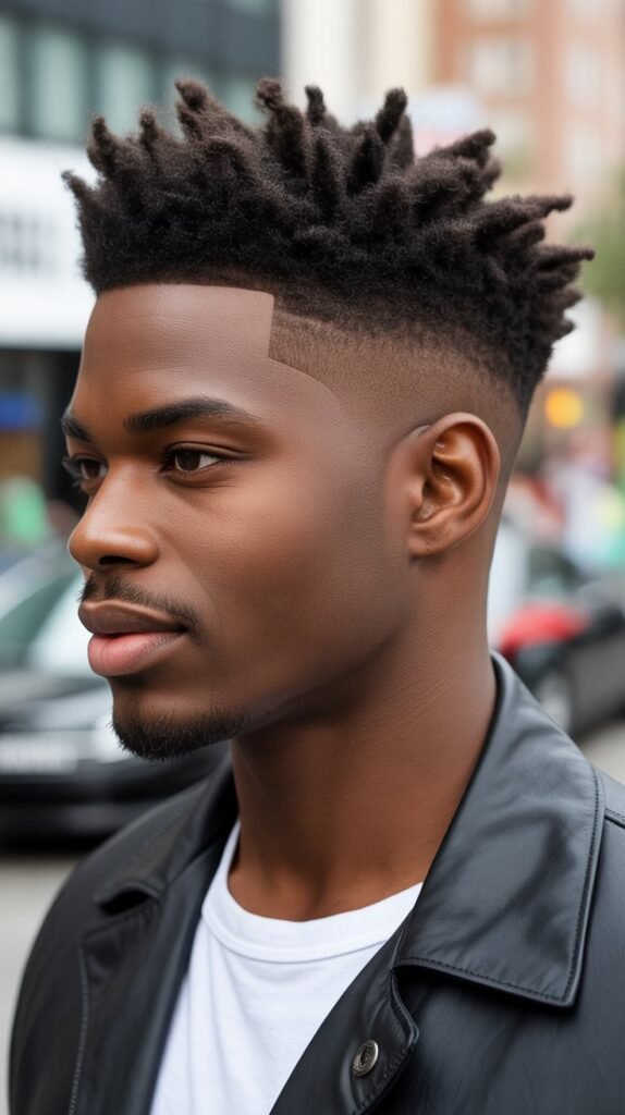 28. Low Taper Fade with Quiff