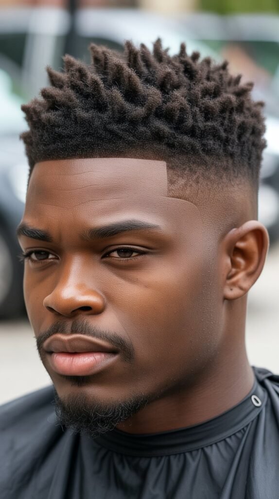 19. Low Taper Fade with Textured Top