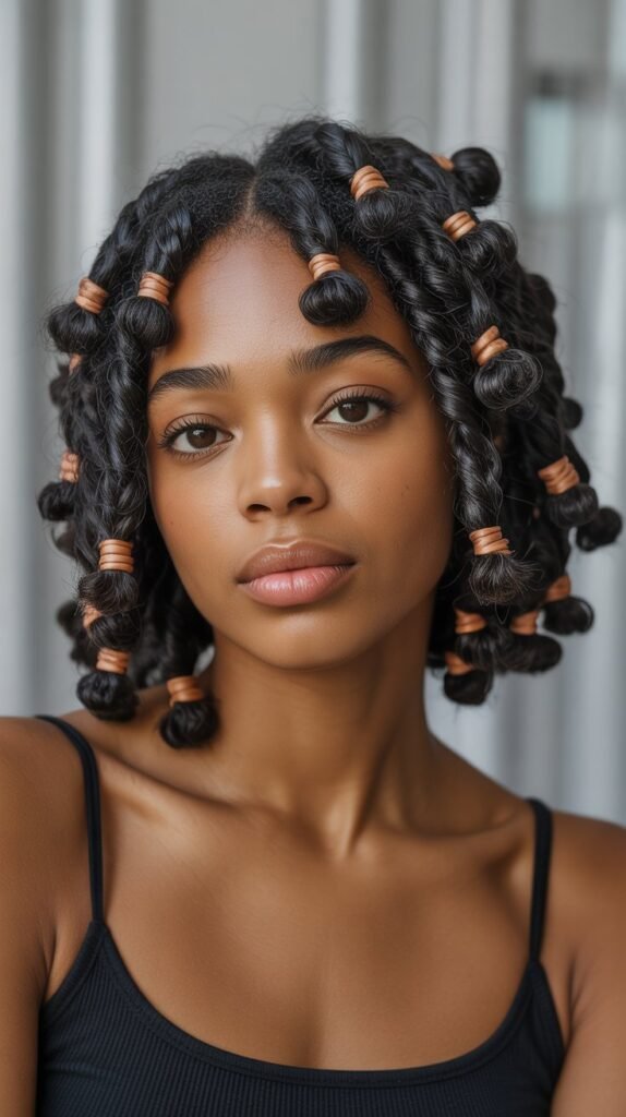 23. Bob with Bantu Knots