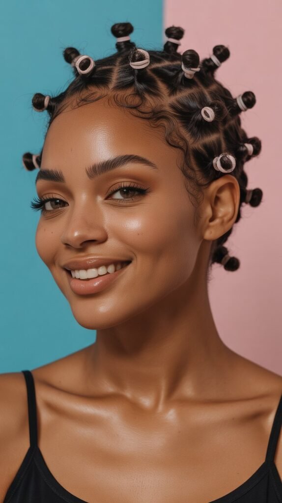5. Bantu Knots