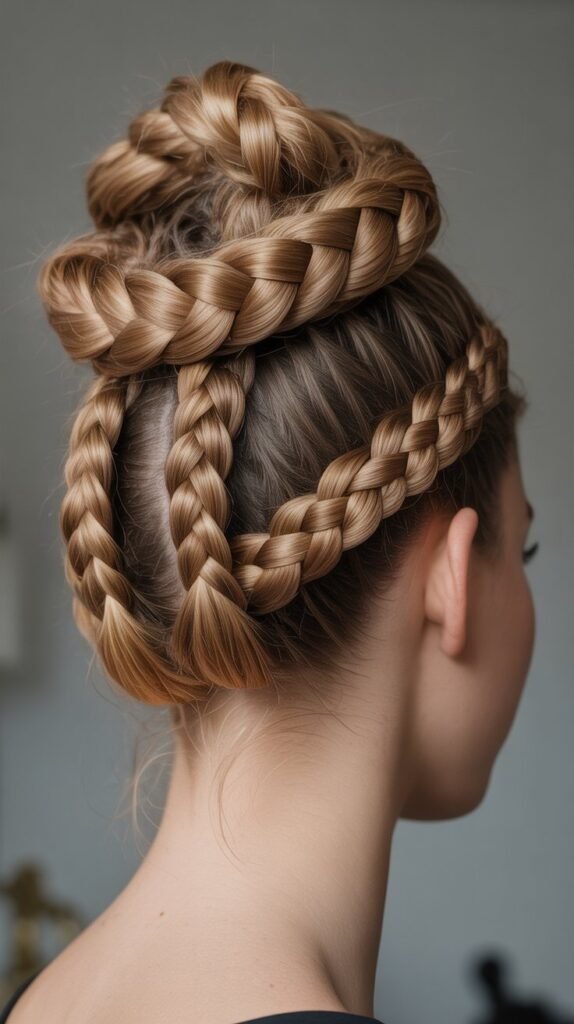 27. Braided Knot Bun