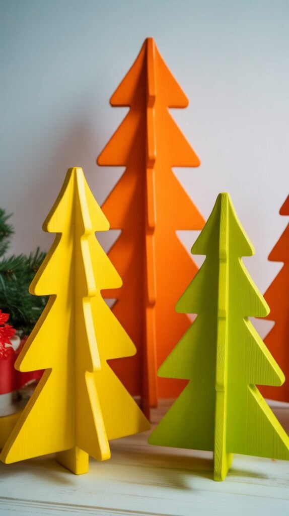 19. Bright Citrus Color Trees