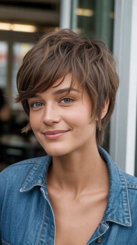 12. Pixie with Shaggy Texture