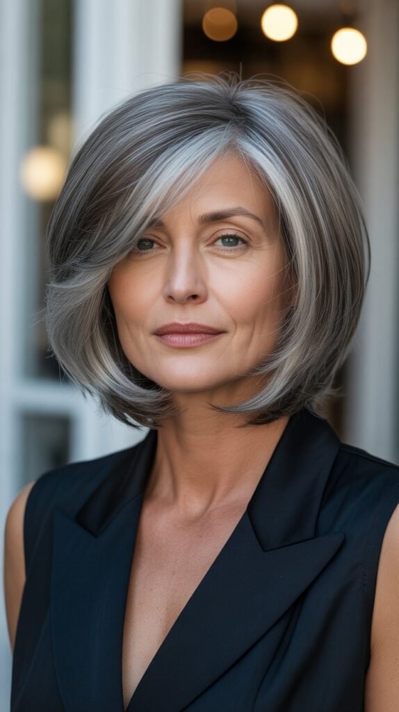  Layered Bob for Fine Hair