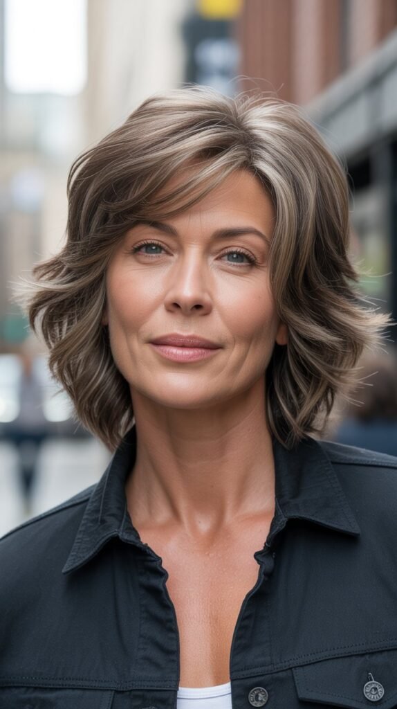 11. Textured Layers with Piecey Styling