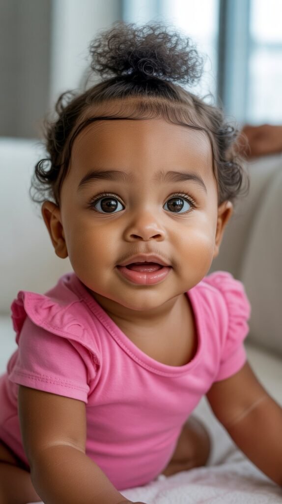 1. Natural Hair Puffs