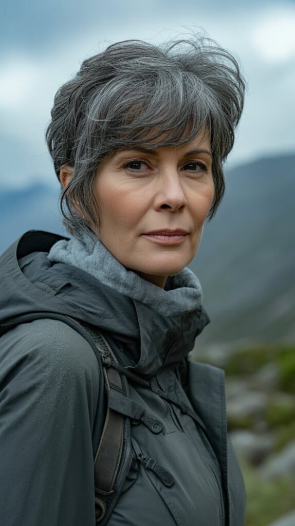 32. Stormy Gray Lowlights