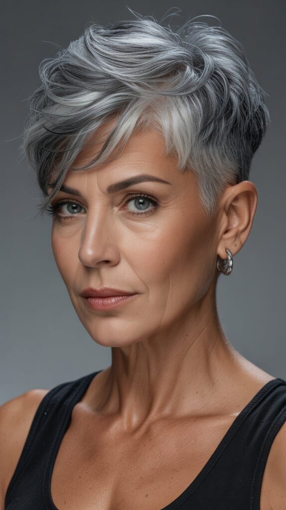 10. Graphite Lowlights for Bold Dimension