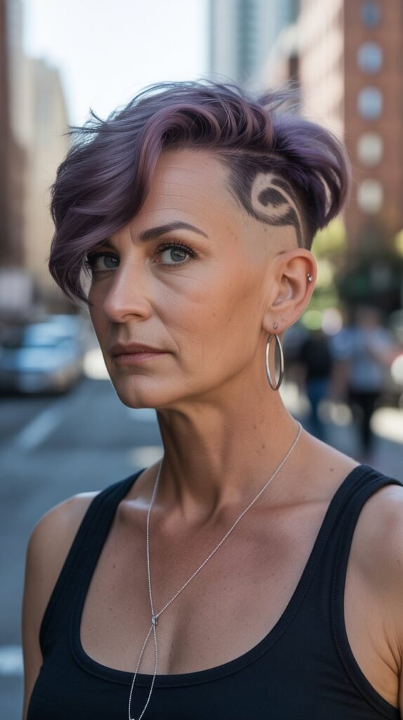 24. Disconnected Undercut Pixie