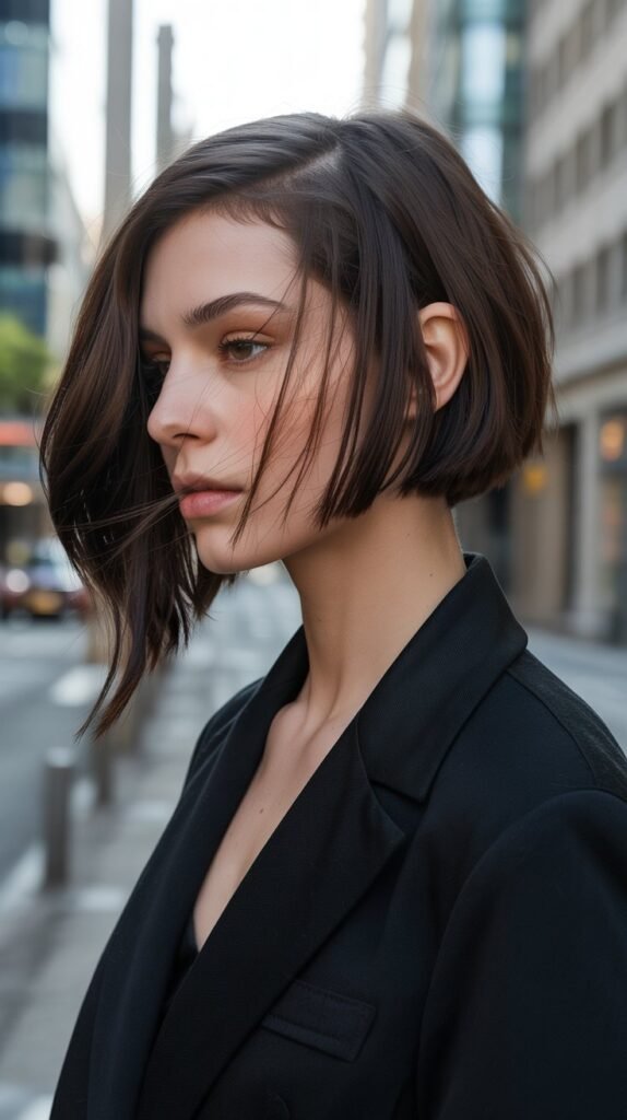 3. Asymmetrical Long Bob
